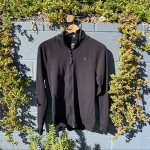 Small: Black G-StarRaw light Sweater.